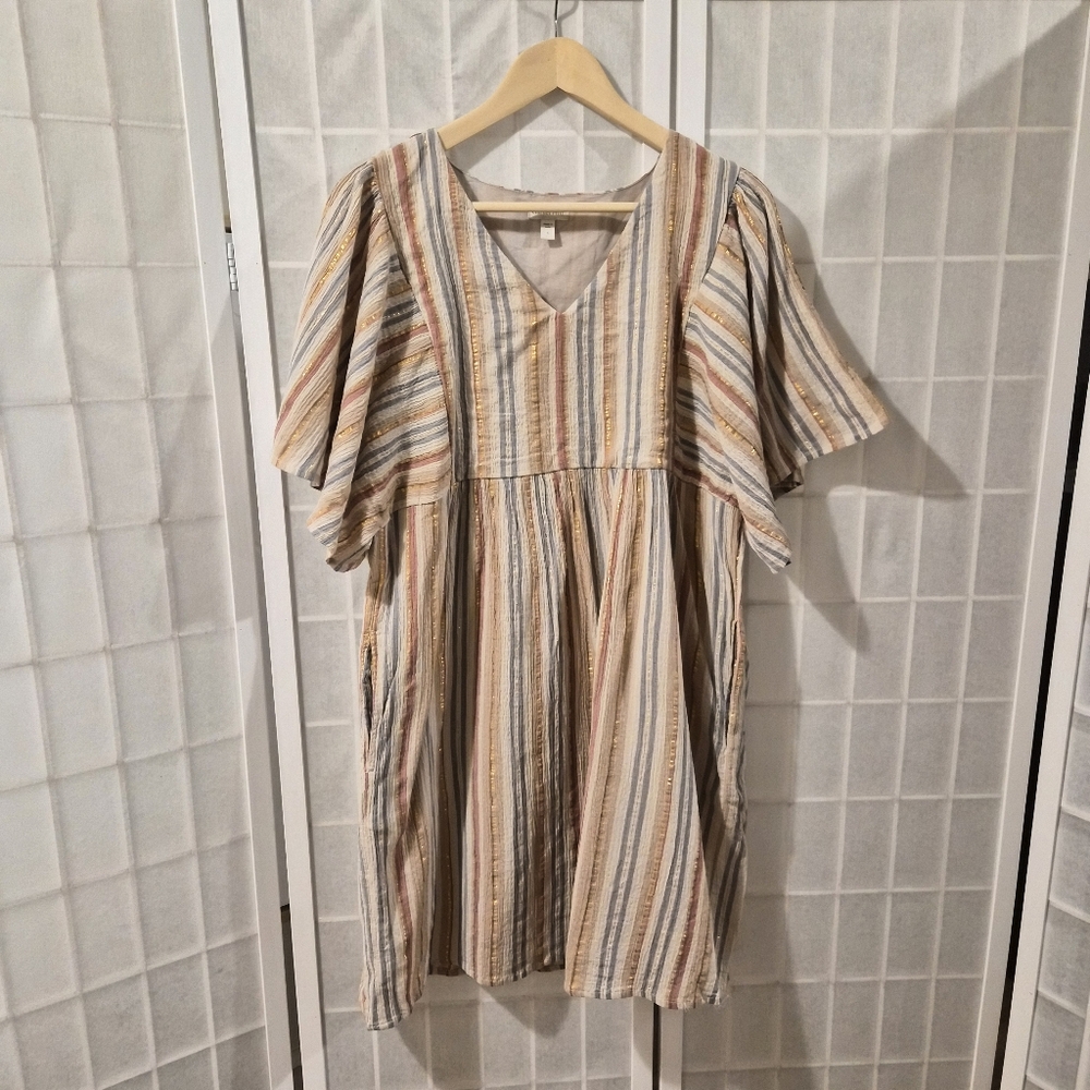 Garnett Hill Cotton Dress Sz S
